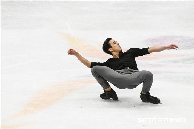 四大洲花式滑冰錦標賽男子長曲馬來西亞茹自傑Julian Zhi Jie Yee。 （圖／記者林敬旻攝）