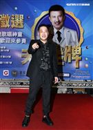 余祥銓主持華視綜藝「天生王牌」歌唱海選活動。（記者邱榮吉/攝影）