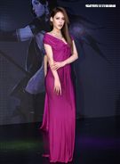 郭源元領軍、宋蘋恩、書那娜、佟凱玲出席電玩展「微風女神」。（記者邱榮吉/攝影）