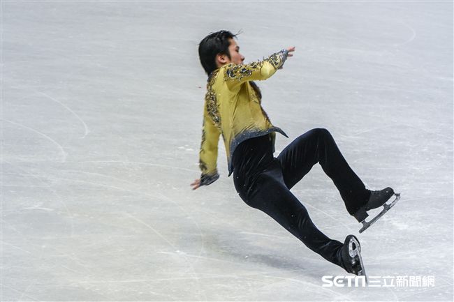 四大洲花式滑冰錦標賽男子長曲日本選手宇野昌磨。 （圖／記者林敬旻攝）