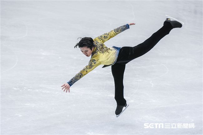 四大洲花式滑冰錦標賽男子長曲日本選手宇野昌磨。 （圖／記者林敬旻攝）