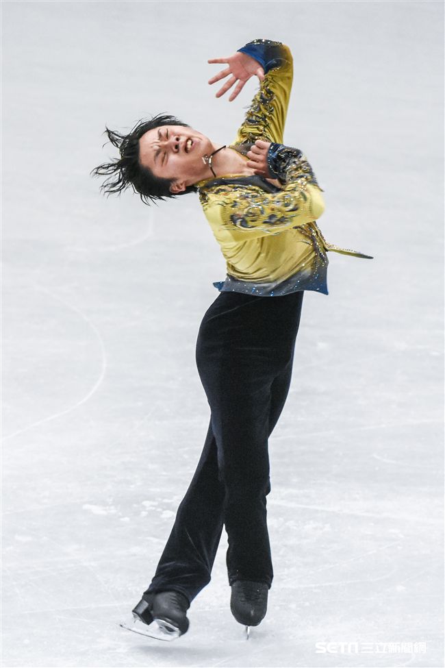 四大洲花式滑冰錦標賽男子長曲日本選手宇野昌磨。 （圖／記者林敬旻攝）