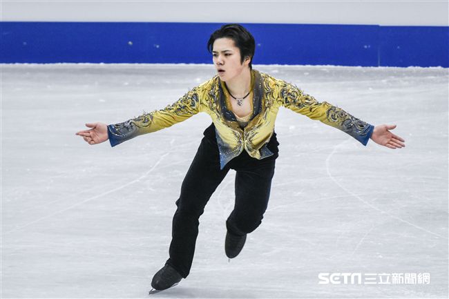 四大洲花式滑冰錦標賽男子長曲日本選手宇野昌磨。 （圖／記者林敬旻攝）
