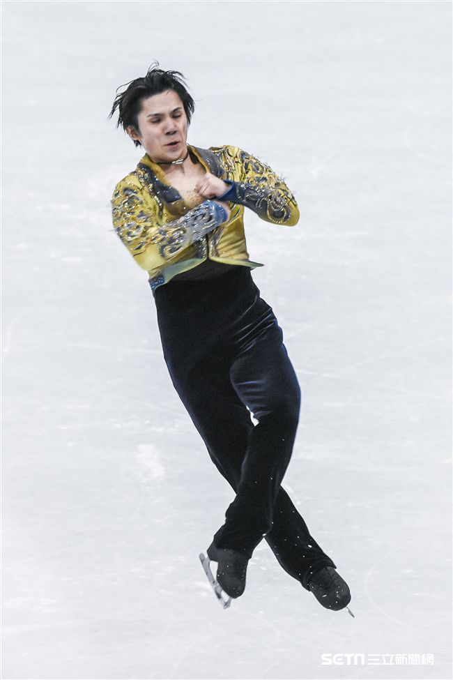 四大洲花式滑冰錦標賽男子長曲日本選手宇野昌磨。 （圖／記者林敬旻攝）