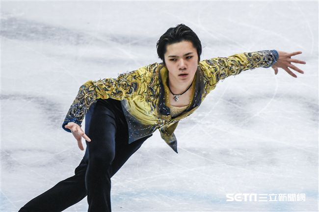 四大洲花式滑冰錦標賽男子長曲日本選手宇野昌磨。 （圖／記者林敬旻攝）