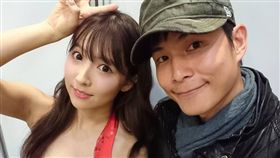 三上悠亞,孫協志（圖／翻攝自孫協志臉書）