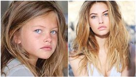 黛蘭布蘭多,Thylane Blondeau（合成圖/翻攝自微博、臉書）