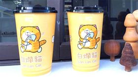 85度C中杯重奶茶第二杯10元優惠,白爛貓紙杯（圖／翻攝自85度C臉書）