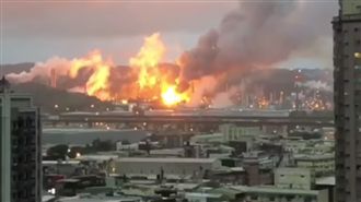 中油煉油廠大火　勞動部令停工並開罰