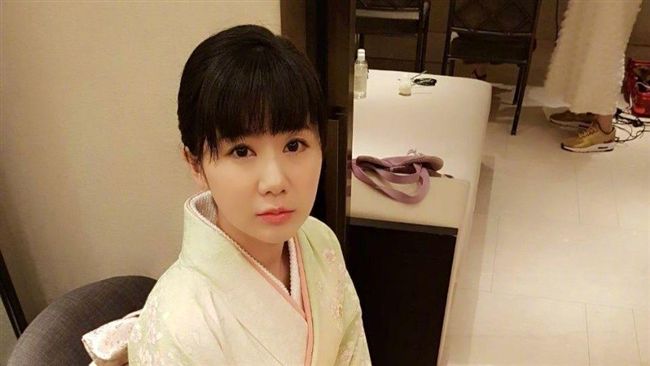 曬老公視角照！福原愛和服小鹿眼美翻
