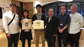 台壽保棒球隊與日本獨立聯盟球團交流。（圖／台壽保棒球隊提供）