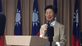陸委會主委張小月，年終記者會。（記者盧素梅攝）