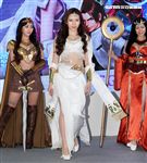 性感cosplay電玩展登場。（記者邱榮吉/攝影）