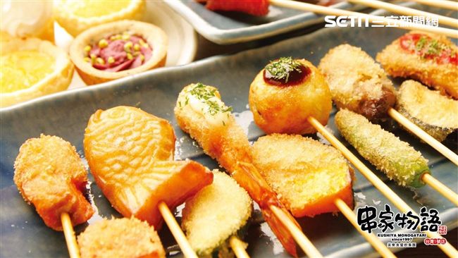 食材自己炸　日式串炸吃到飽2月登台