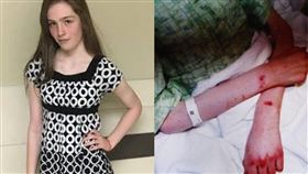 虐童,冷血,Natalie Finn,Nicole Finn,禁錮,餓死,精神,謀殺,食物, 組合圖／翻攝自The Sun https://goo.gl/9a6fUZ