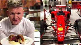 保鮮膜,超速,地獄廚神,Gordon Ramsay,拉姆齊,罰單　圖／翻攝自臉書