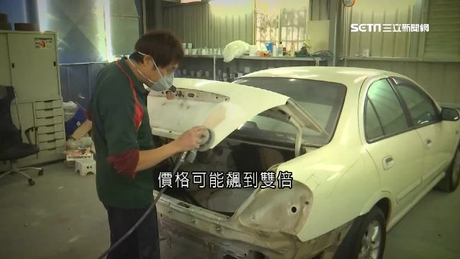 愛車破相電腦對色　烤漆免成補丁車