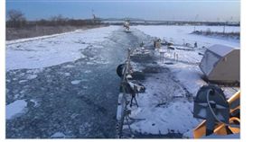 美國,軍艦,小岩城號,USS Little Rock LCS-9,加拿大,冰封,蒙特婁,老碼頭灣,Old Port ▲圖／翻攝自USNI News