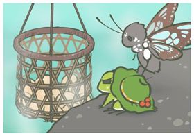 旅蛙,旅かえる,明信片,日本,旅遊,翻攝網路