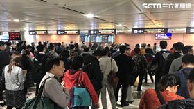 桃機,自動通關,人潮,機場。（圖／記者簡佑庭攝）