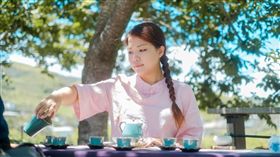 ▲阿里山茶席賞櫻花。（圖／雅比斯國際創意策略股份有限公司）