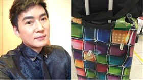 焦恩俊,中國航空,行李,　合成圖／翻攝自焦恩俊微博