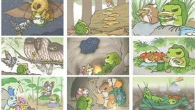 旅行青蛙,旅かえる,旅蛙,日本,照片,明信片,稀有照,攻略　圖／翻攝自墨墨豆瓣　https://goo.gl/XBz5TQ