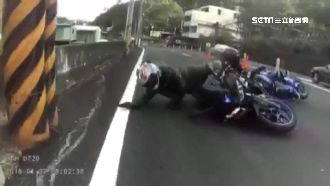 彎道臨檢害追撞　警澄清：有4秒緩衝