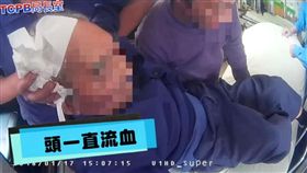 TCPB局長室,闖紅燈,送醫,阿公,警員,警察,員警,急診,摔倒
（圖／翻攝自TCPB局長室臉書）