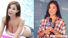 小薇Olivia接受三立新聞網獨家專訪。（組合圖／三立／翻攝自小薇Olivia粉絲團）