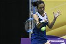 WTA台灣公開賽雙打詹皓晴。（圖／記者林敬旻攝）