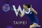 WTA台灣公開賽雙打詹皓晴。（圖／記者林敬旻攝）