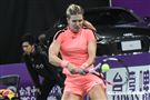 WTA台灣公開賽單打Eugenie Bouchard 尤金妮·布夏德。（圖／記者林敬旻攝）