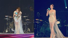 多圖／裸紗爆乳主持人鞠躬倒奶　老司機一看竟是女主播
合成圖／翻攝自PTT & IG
https://www.ptt.cc/bbs/Beauty/M.1517290489.A.7E0.html
https://www.instagram.com/p/BeZnxh_FxYp/