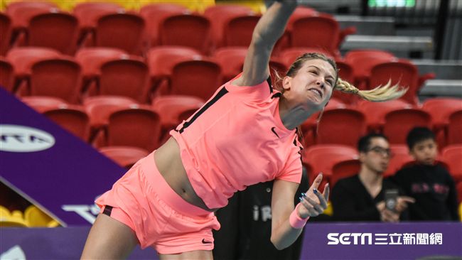 圖／布夏德WTA台灣首戰　晉16強