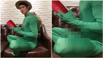 波特王扮成18禁旅蛙　網：別回家了