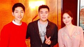 香港,記者,宋仲基,宋慧喬,宋宋CP。（圖／翻攝自IG）