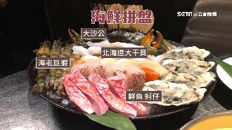 黃金海膽鍋配金箔　名人最愛過年爆滿