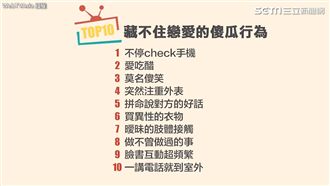 猛看手機！藏不住戀愛的十大犯傻行為