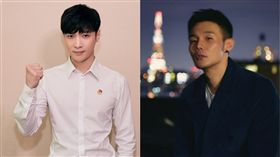 張藝興,李榮浩。（合成圖／翻攝自張藝興、李榮浩微博）