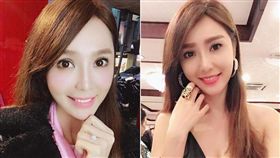 海倫清桃，名牌。(合成圖/翻攝自臉書)