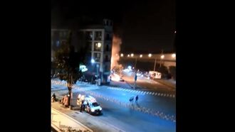 爆炸噴火畫面曝光　有如遭炸彈轟炸