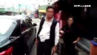 男違停還叫囂　女伴幫腔：罰錢而已啊