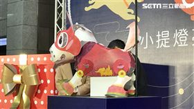 2018台北燈節,狗年,小提燈。（圖／記者簡佑庭攝）