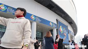 經典賽／韓國高尺巨蛋下雪了／南韓（圖／記者王怡翔攝）