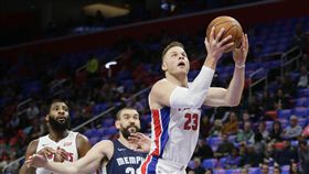 ▲Blake Griffin換隊首場就開出紅盤。（圖／美聯社／達志影像）