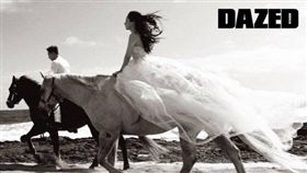 太陽　閔孝琳 婚紗／翻攝自推特