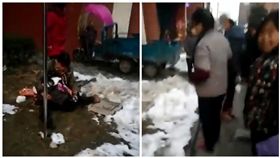 中國大陸6歲女童失足從13樓墜樓慘死。（圖／翻攝自澎湃新聞）