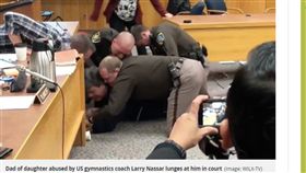 3女全被體操淫醫性侵　被害人父庭上失控襲擊