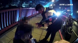 女積蓄遭花光欲跳橋　無情男友：銬她